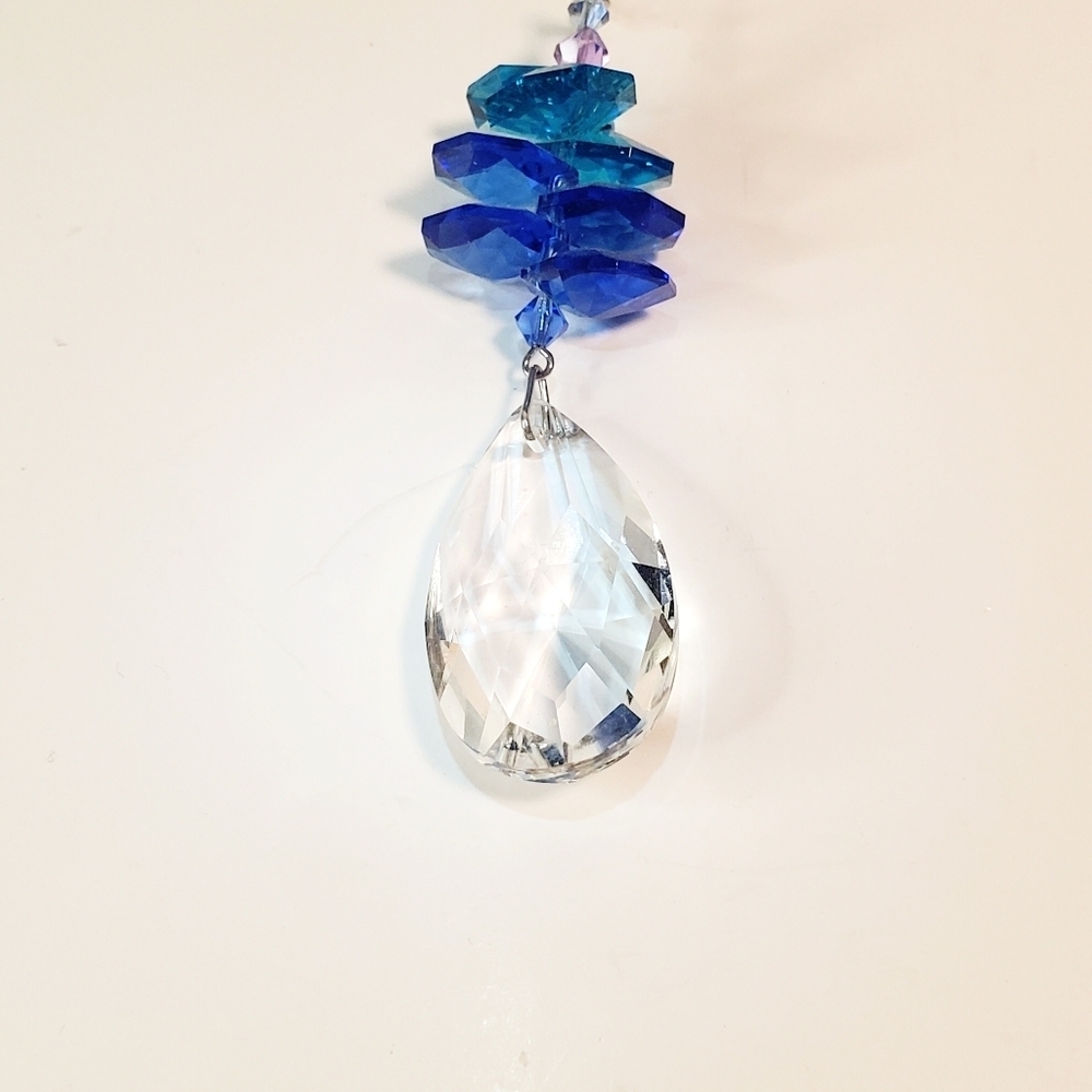 SUNCATCHER Crystal Moonlight Cascade Genuine Austrian Crystals